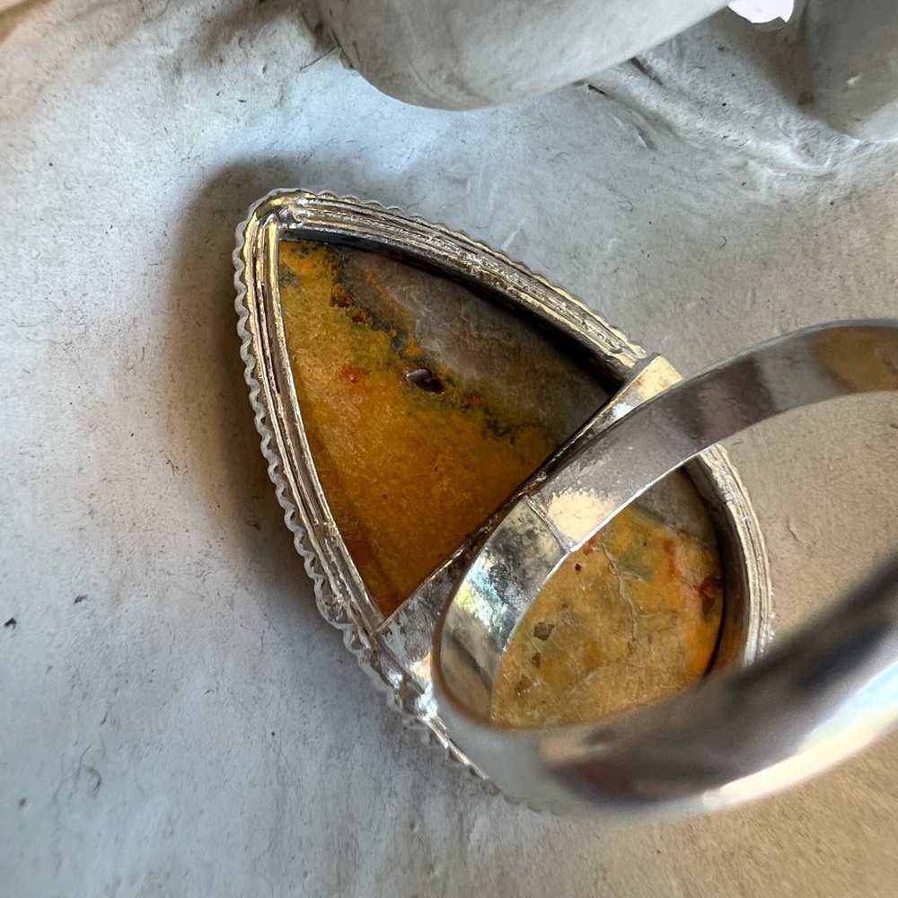 Bumblebee Jasper Ring - image 6